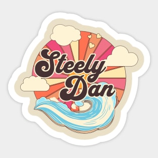 Dan Ocean Summer Sticker